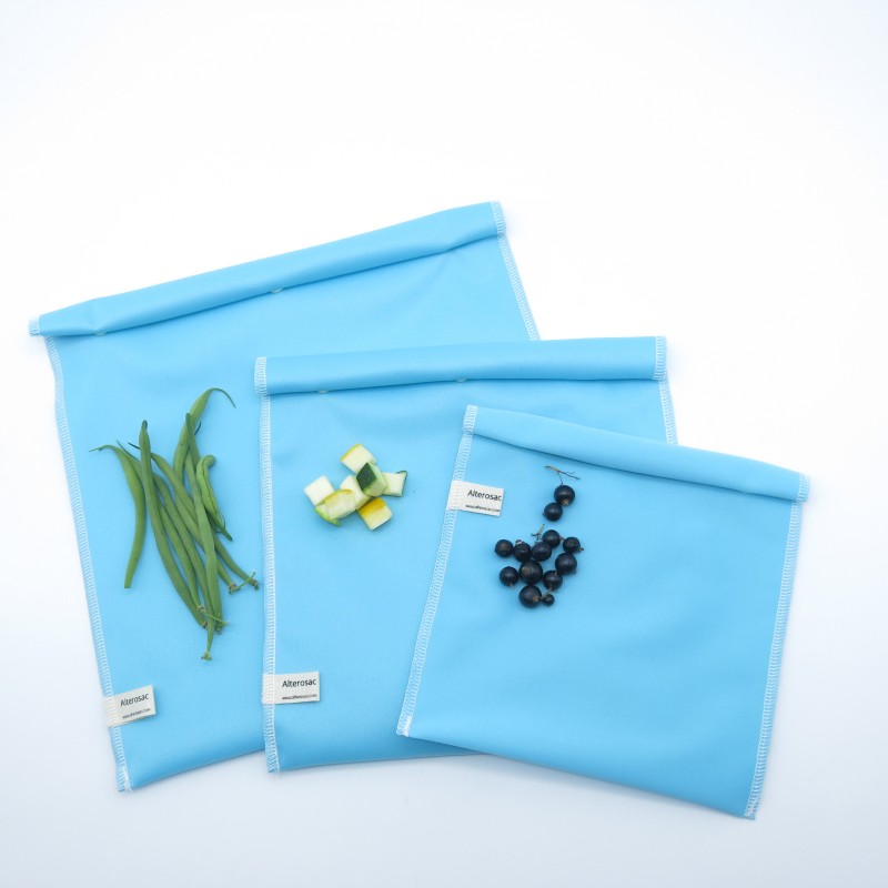 Lot de 3 sacs congélation